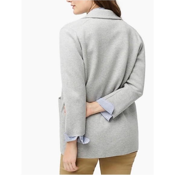 J.crew sophie openfront merino wool knit blazer cardigan - Picture 3 of 12